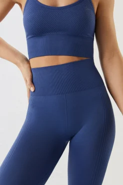 Dash and Stars Leggings Oscuro Seamless Comfort Azul Hot