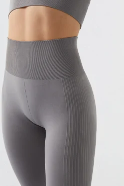 Dash and Stars Leggings Seamless Comfort Gris Sale