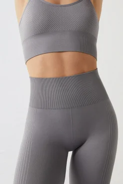 Dash and Stars Leggings Seamless Comfort Gris Sale