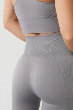 Dash and Stars Leggings Seamless Comfort Gris Sale