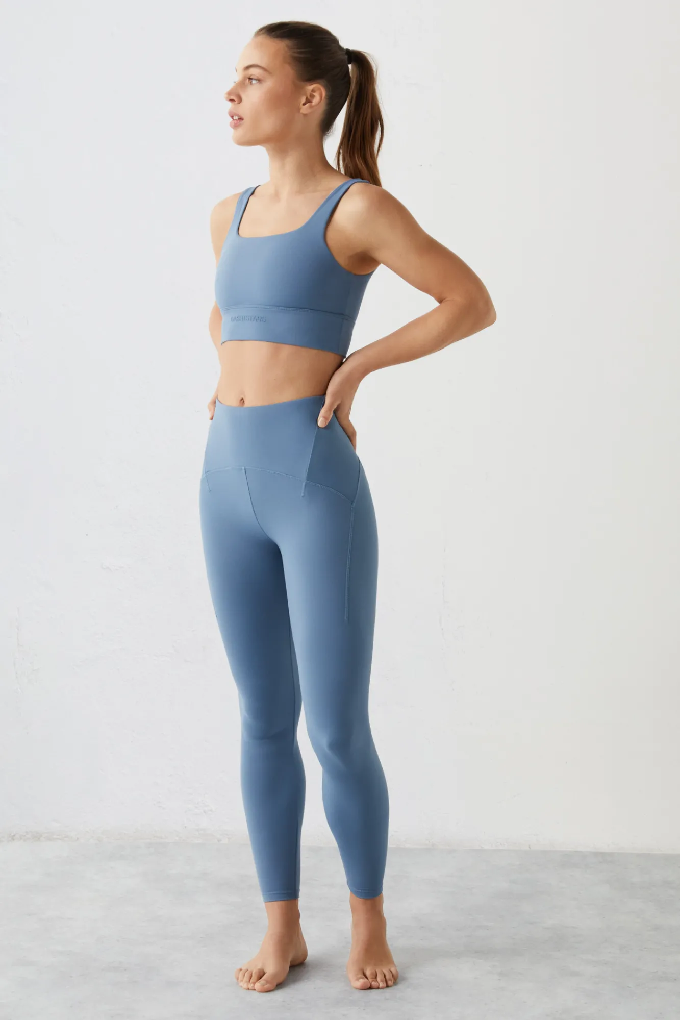 Dash and Stars Leggings Soft Move Azul Hot