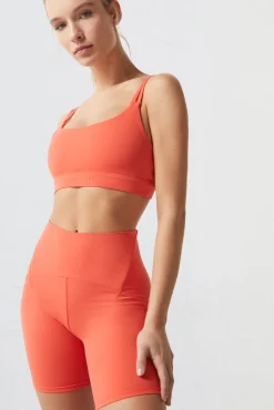Dash and Stars Mallas Ciclista Coral Soft Move Rojo Online