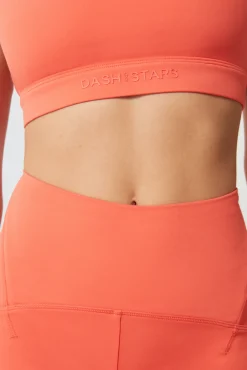 Dash and Stars Mallas Ciclista Coral Soft Move Rojo Online