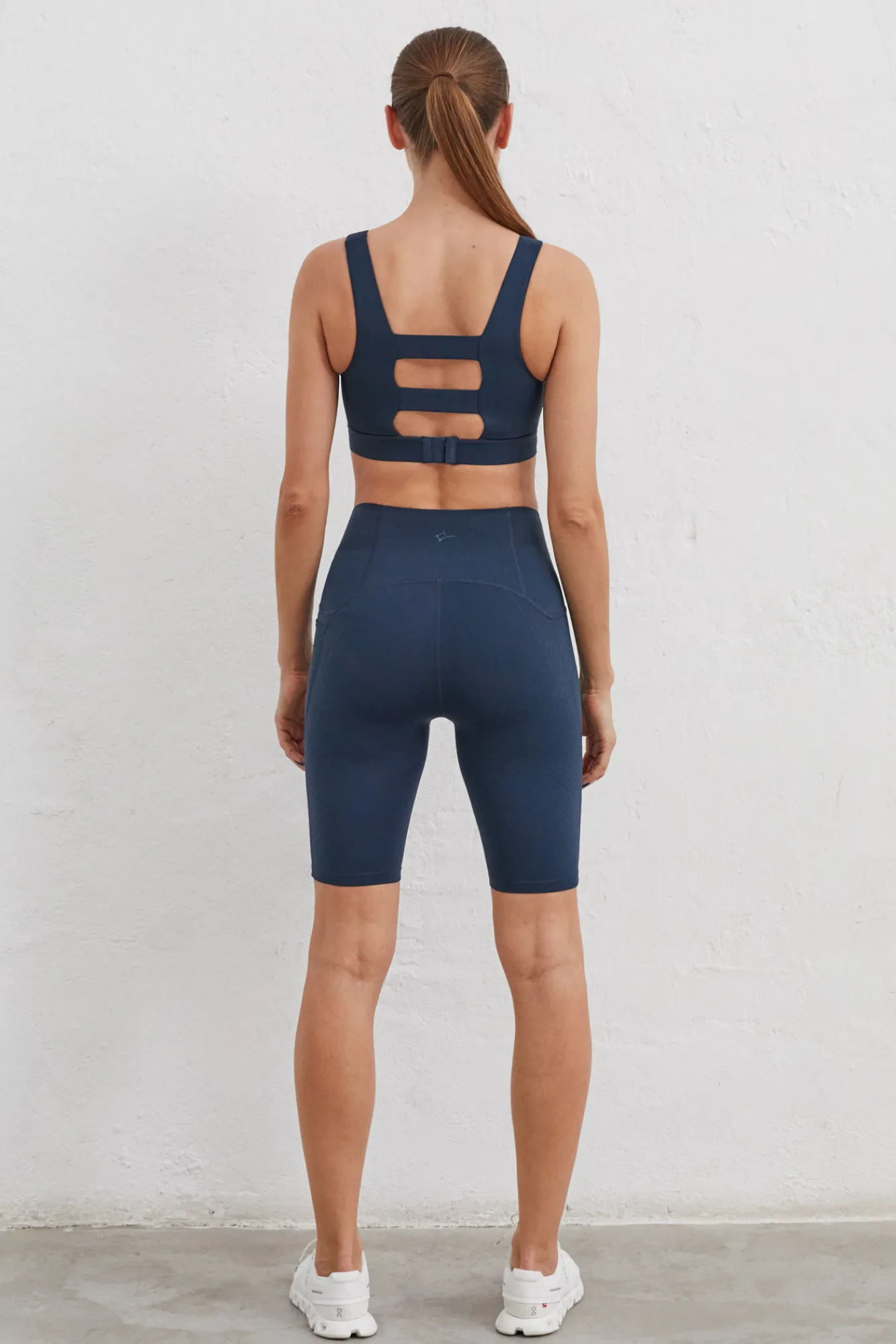 Dash and Stars Mallas Ciclista Marino Power Sculpt Azul Best