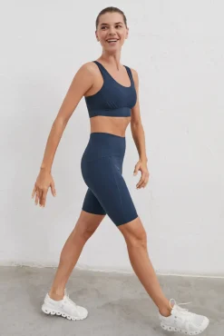 Dash and Stars Mallas Ciclista Marino Power Sculpt Azul Best