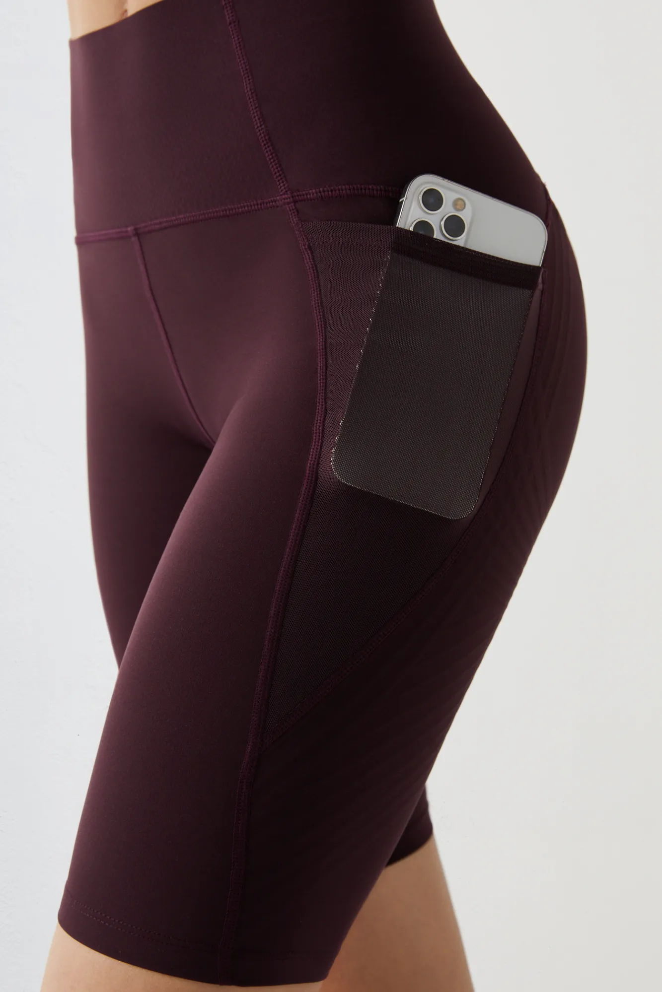 Dash and Stars Mallas Ciclista Morado Power Sculpt Rosa