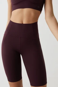 Dash and Stars Mallas Ciclista Morado Power Sculpt Rosa