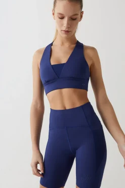 Dash and Stars Mallas Ciclista Oscuro 4D Stretch Azul Best