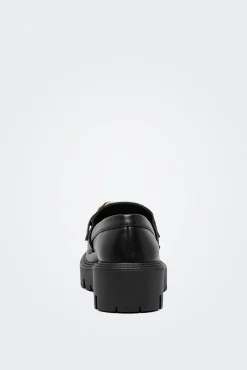 Only Mocasin Chunky Hebilla Motalizada Negro Clearance