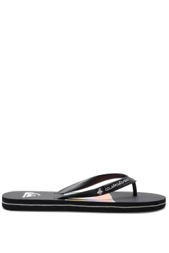 Quiksilver Molokai Airbrushed - Chanclas Para Hombre Negro