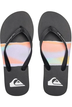 Quiksilver Molokai Airbrushed - Chanclas Para Hombre Negro