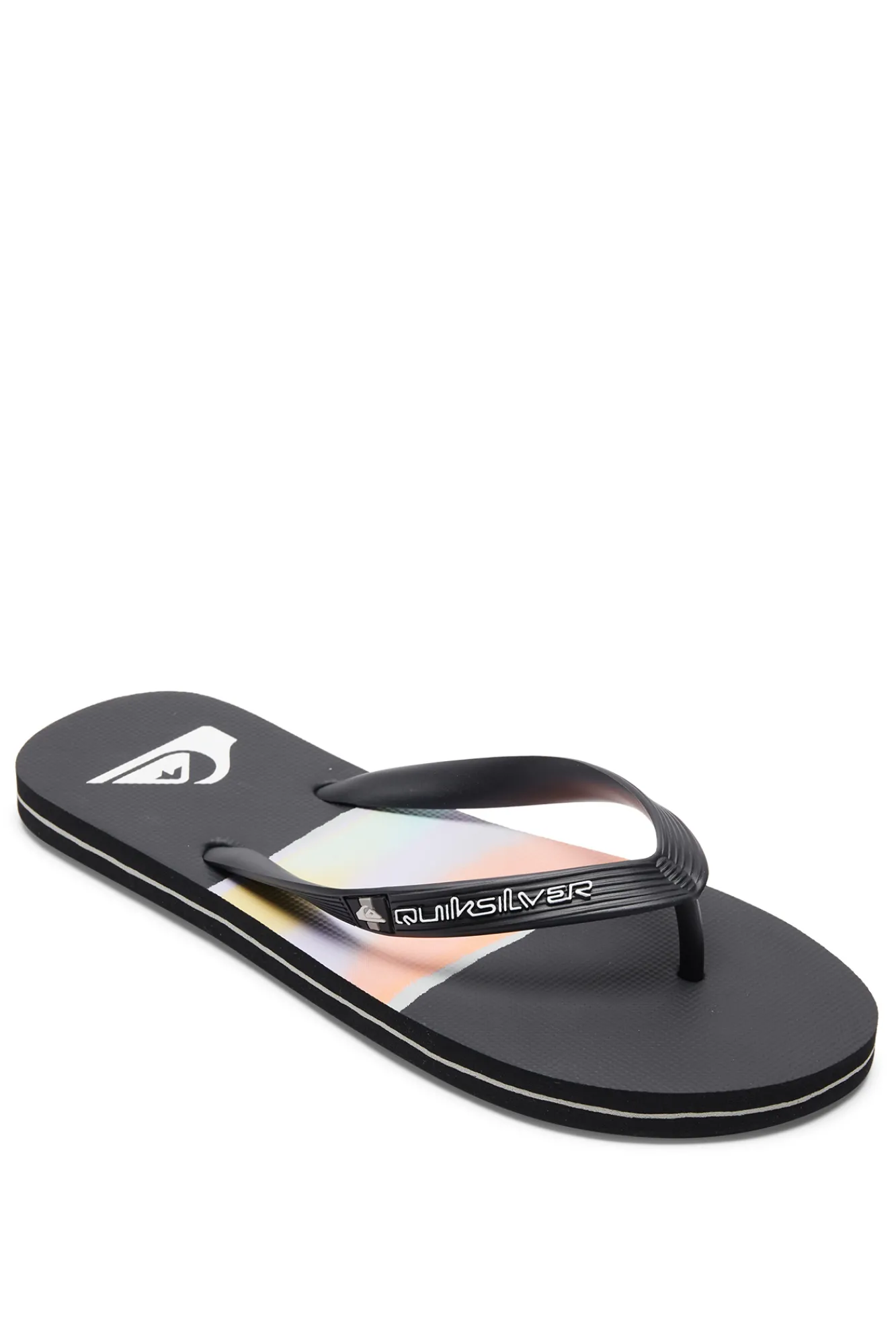 Quiksilver Molokai Airbrushed - Chanclas Para Hombre Negro