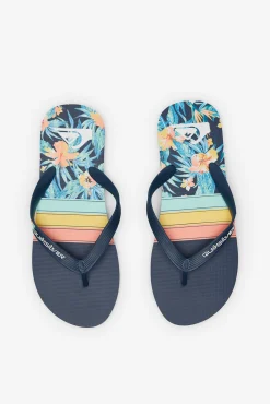 Quiksilver Molokai Art - Chanclas Para Hombre Azul Medio Best