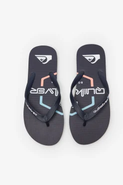 Quiksilver Molokai Art - Chanclas Para Hombre Navy Hot