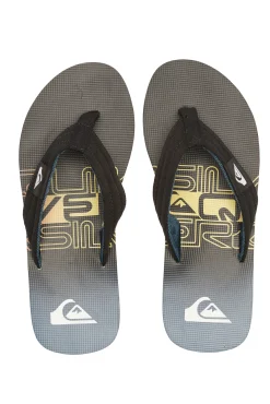 Quiksilver Molokai Layback - Sandalias Para Hombre Negro Clearance