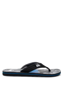 Quiksilver Molokai Layback - Sandalias Para Hombre Gris Oscuro Clearance