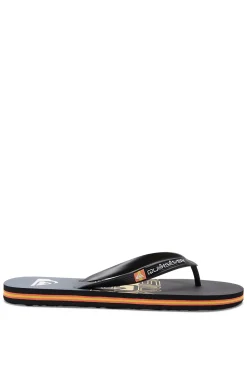 Quiksilver Molokai Wordblock - Chanclas Para Hombre Naranja Best