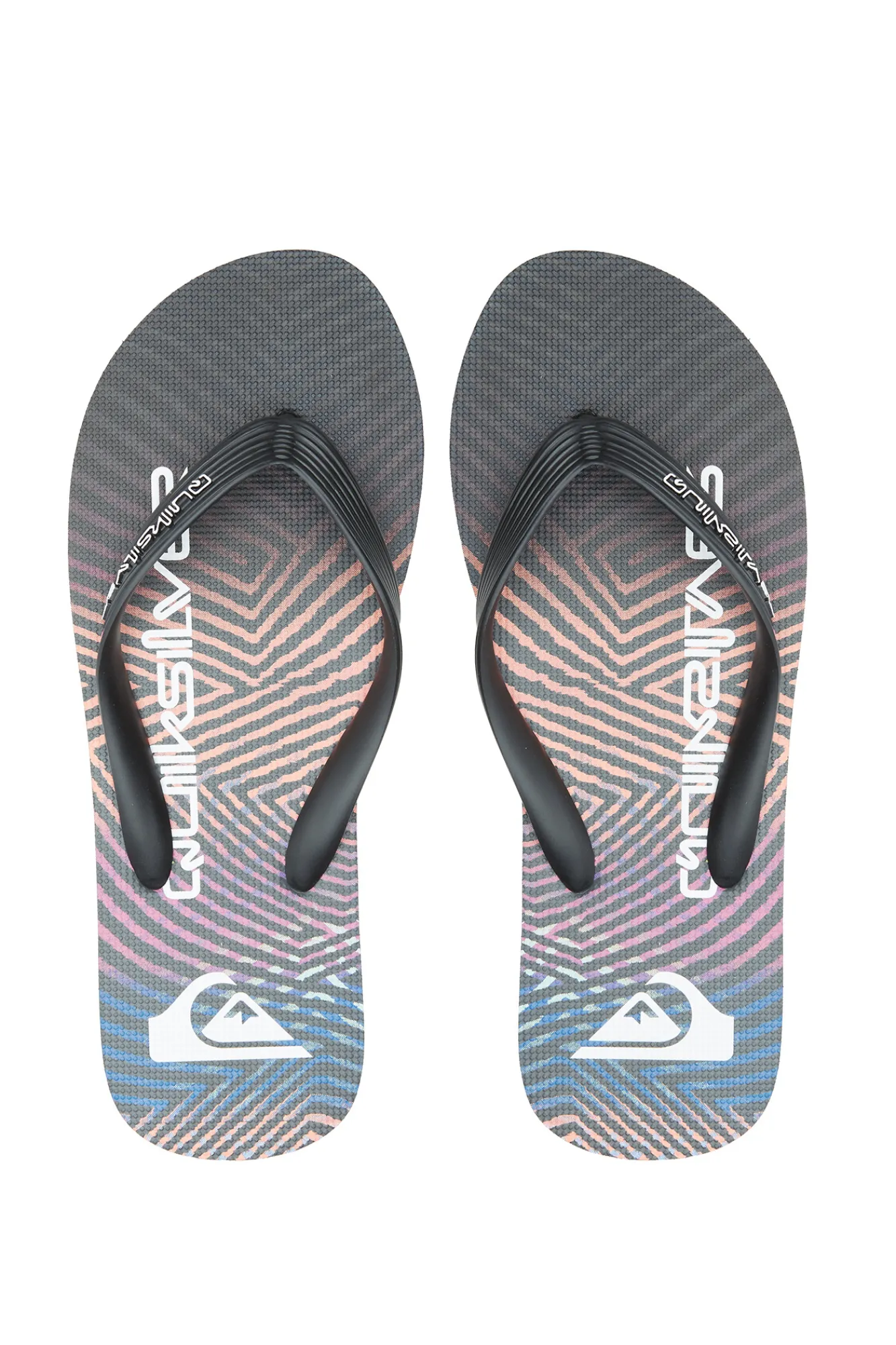 Quiksilver Molokai Wordblock - Chanclas Para Hombre Rosa Sale