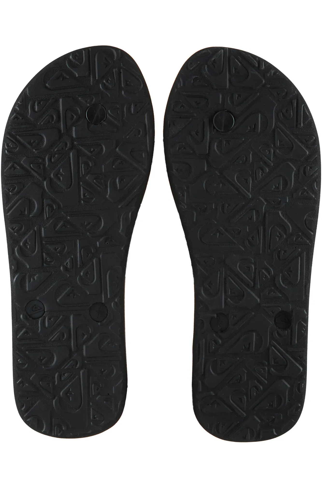 Quiksilver Molokai Wordblock - Chanclas Para Hombre Negro New