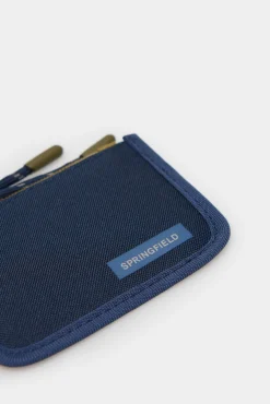 * Monedero Nylon Azul Oscuro Sale