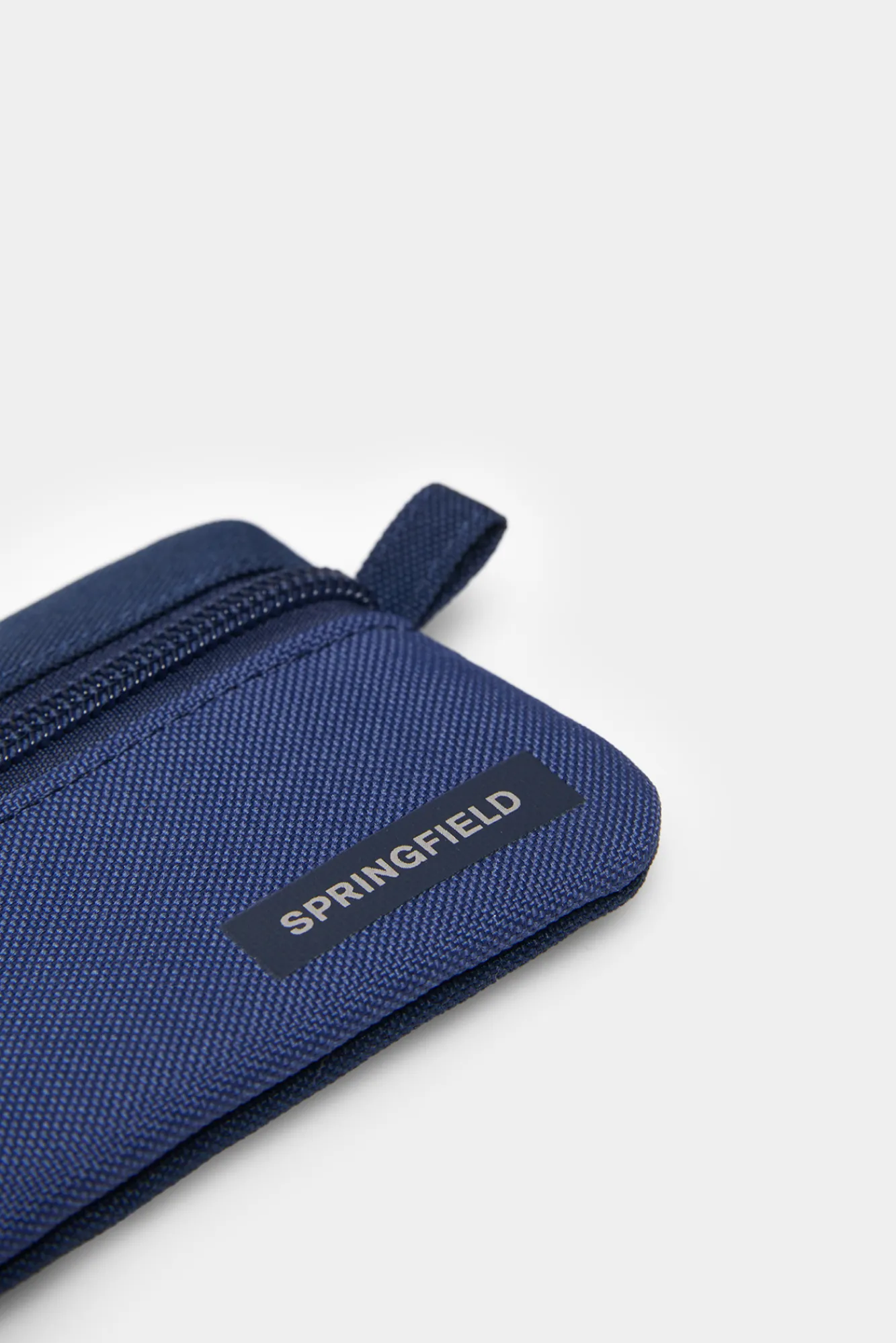 * Monedero Nylon Color Block Azul Medio Discount