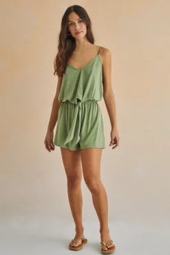 Women'secret Mono Corto Tirantes Verde Sale