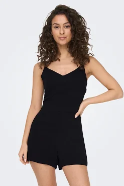 Only Mono Corto Tirantes Negro New