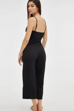 Inside Mono De Tirantes Escote Cruzad Negro Online