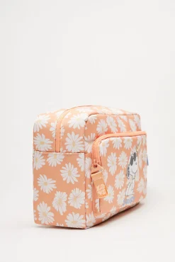 Women'secret Neceser Grande Snoopy Flores Naranja Sale