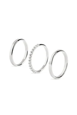 Singularu Pack 3 Anillos Choices Gris Discount