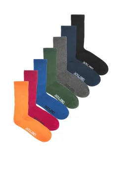 Jack & Jones Pack 7 Calcetines Gris Medio Online