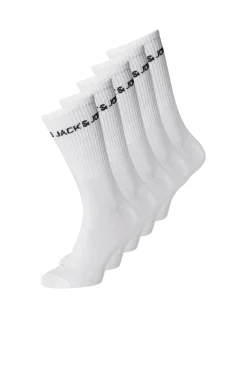 Jack & Jones Pack 5 Calcetines Blanco New