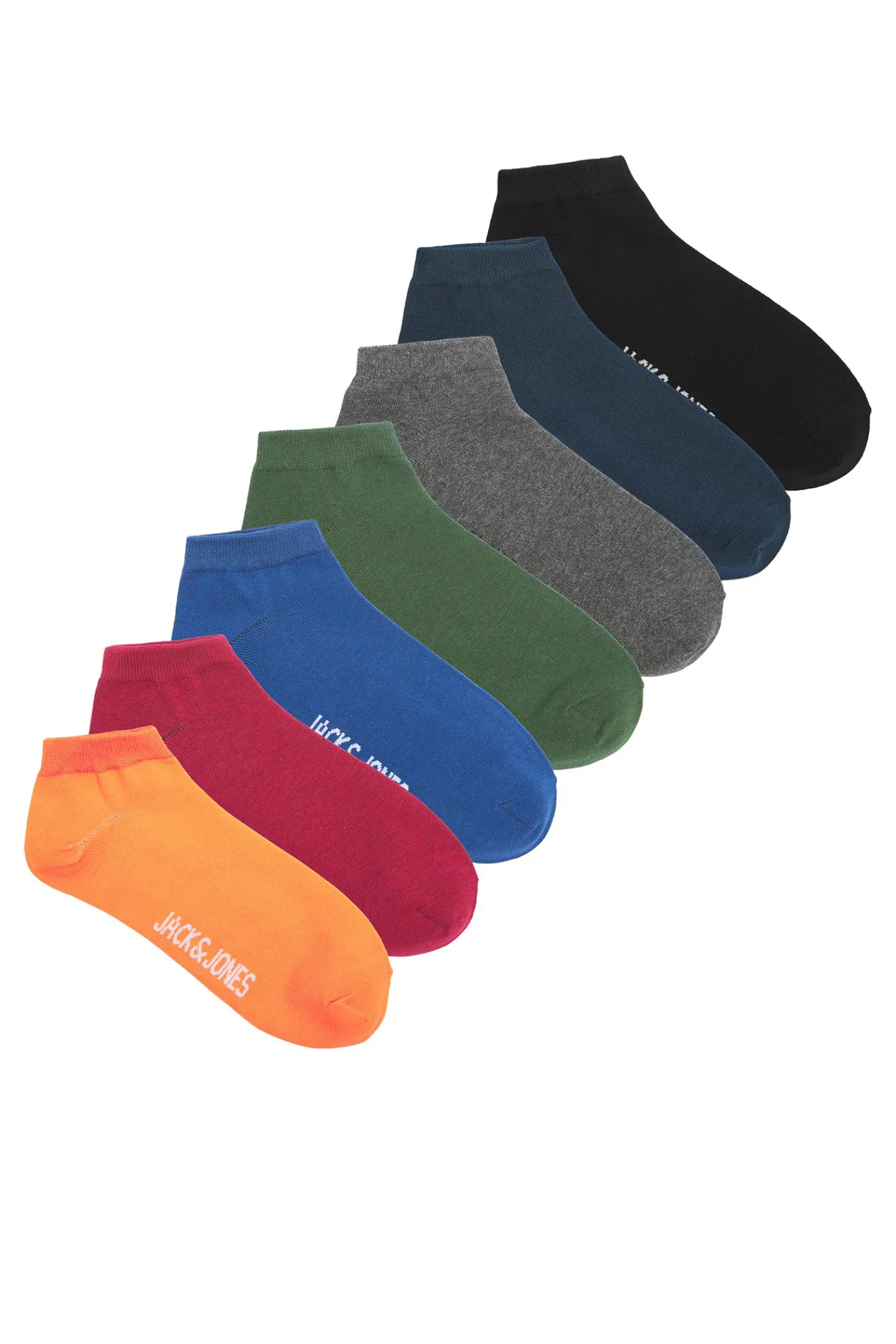 Jack & Jones Pack 7 Calcetines Gris Medio Sale