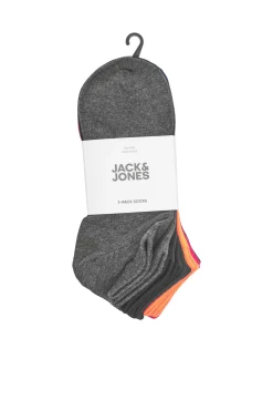 Jack & Jones Pack 7 Calcetines Gris Medio Sale