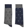 Ooto Pack 2 Calcetines Algodon Azul Marino Best