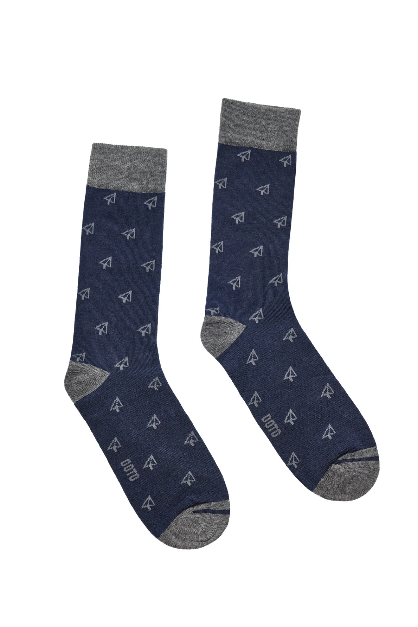 Ooto Pack 2 Calcetines Algodon Azul Marino Best