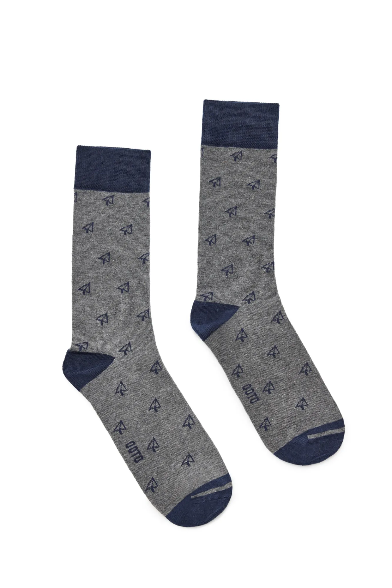 Ooto Pack 2 Calcetines Algodon Azul Marino Best