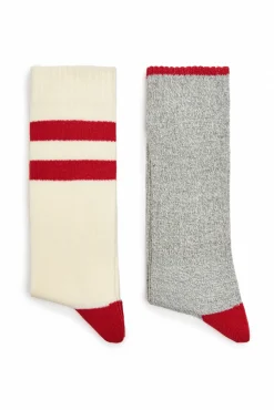 Ooto Pack 2 Calcetines Algodon Gris Hot