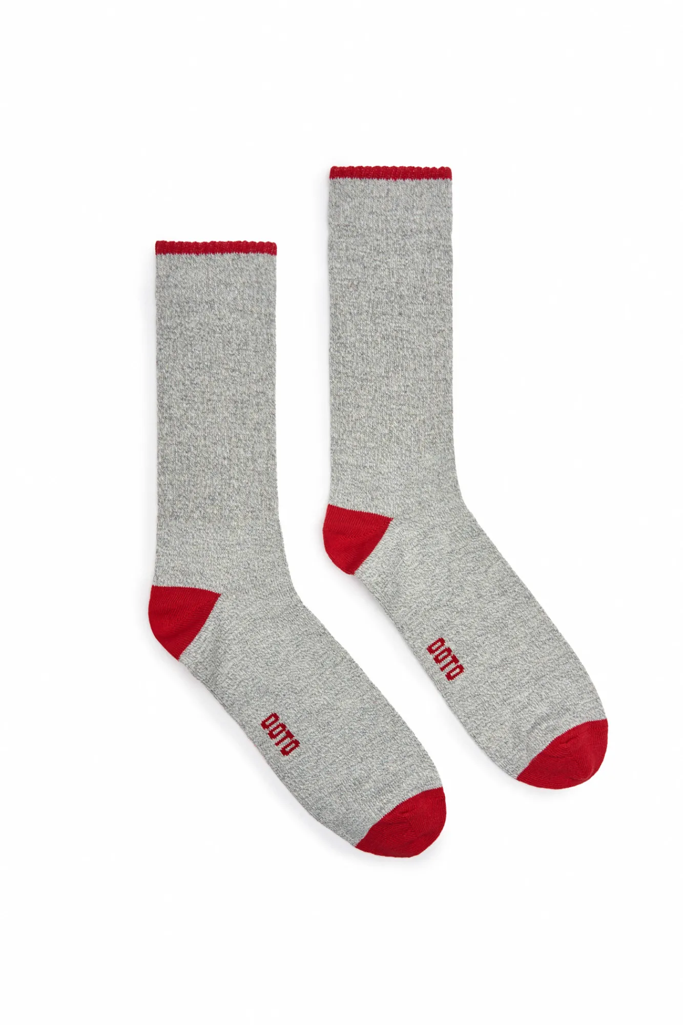 Ooto Pack 2 Calcetines Algodon Gris Hot