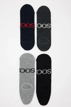 Inside Pack 4 Calcetines Cortos Multicolor Online