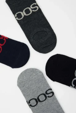 Inside Pack 4 Calcetines Cortos Multicolor Online