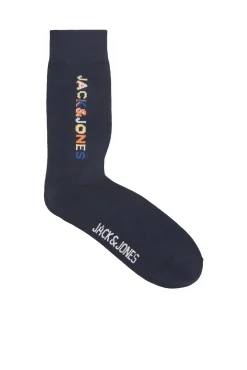 Jack & Jones Pack 5 Calcetines Estampados Azul Best