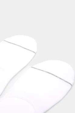 * Pack 2 Calcetines Invisibles Blanco Clearance