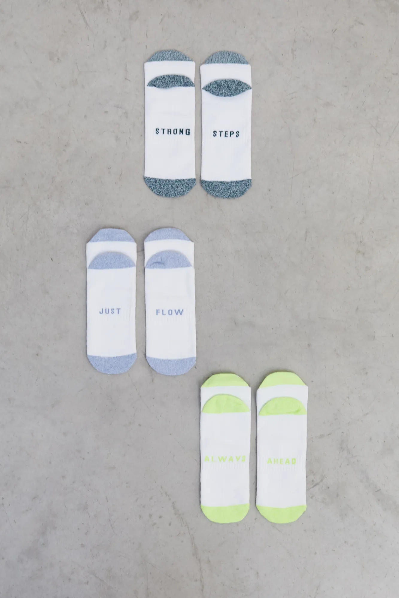 Dash and Stars Pack 3 Calcetines Invisibles Blanco Negro Clearance