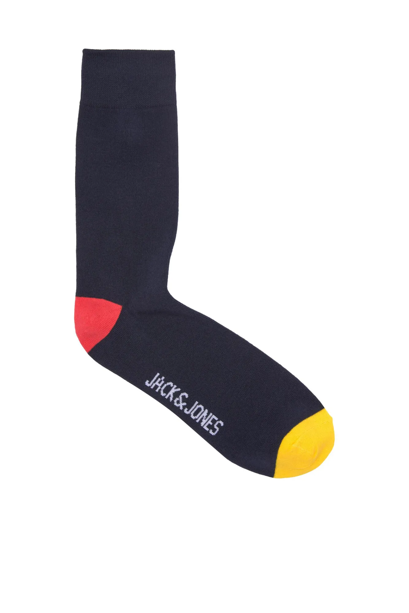 Jack & Jones Pack 5 Calcetines Rayas Azul Medio Hot