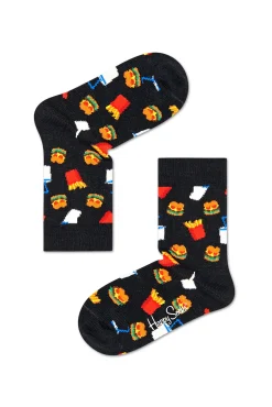 Happy Socks Pack 3 Calcetines Snacks Azul