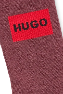 HUGO Pack 2 Calcetines Sport Marron Oscuro New