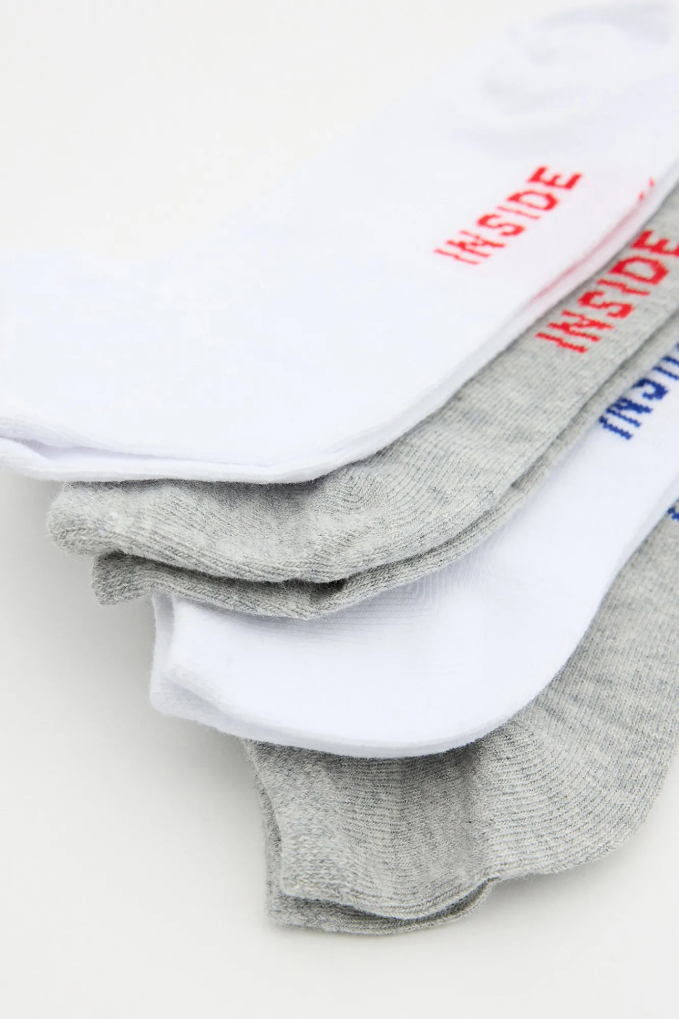 Inside Pack 4 Calcetines Tobilleros Multicolor Clearance