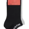 HUGO Pack 3 Calcetines Tobilleros Negro New