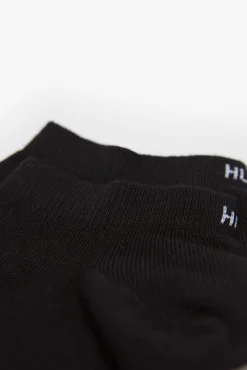 HUGO Pack 6 Calcetines Tobilleros Negro Outlet
